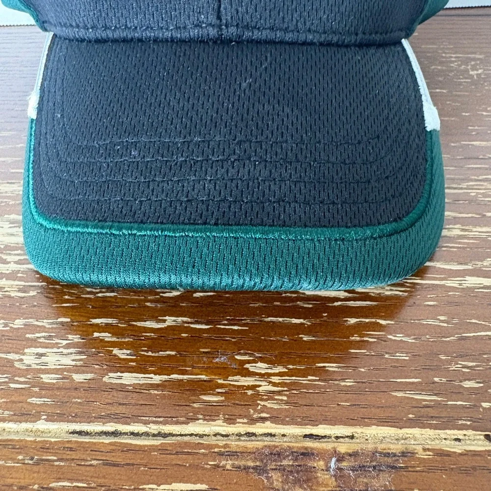 University of Miami Hurricanes Youth Captivating Headwear Green/Black Ball Cap